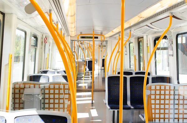 Train wagon inside — Stock Photo, Image