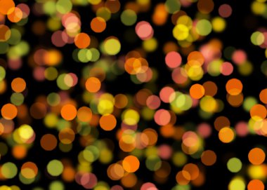 Bokeh ile soyut arkaplan