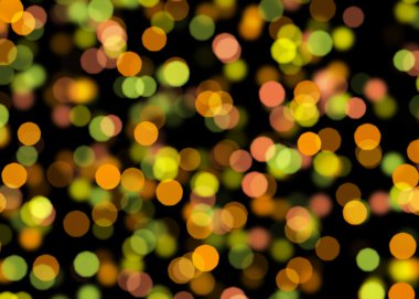 Bokeh ile soyut arkaplan