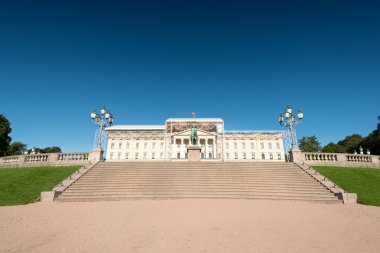 Oslo Royal Palace clipart