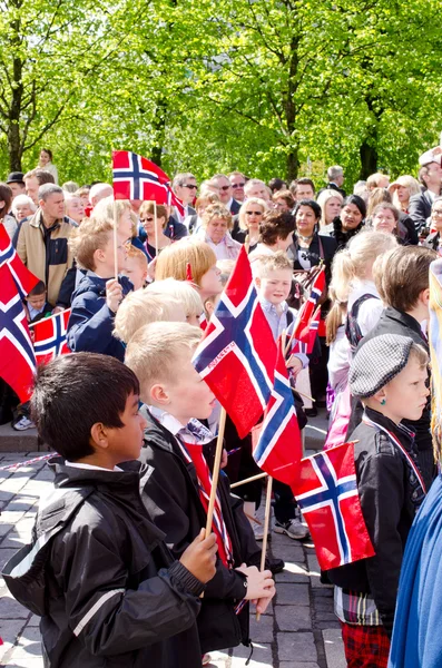 Sfilata a Oslo il 17 maggio — Foto Stock