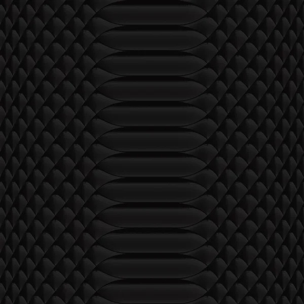 Snakeskin pattern black — Stock Photo, Image