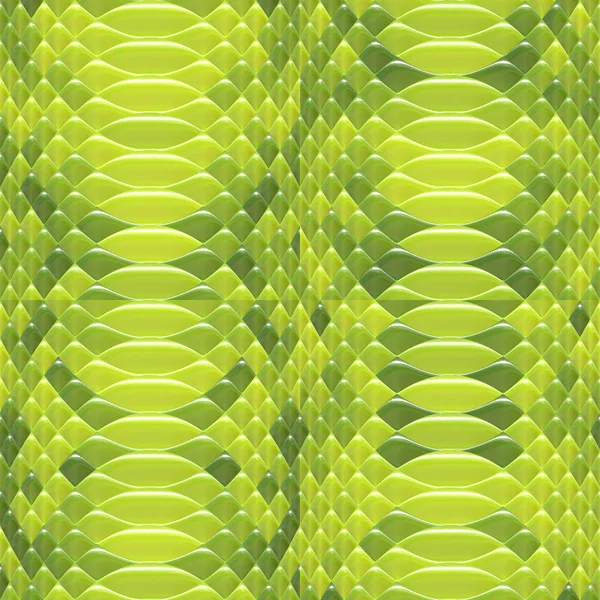 Schlangenhaut-Muster grün — Stockfoto