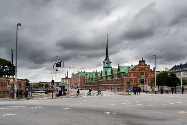 旧証券取引所コペンハーゲンの建物 — ストック写真