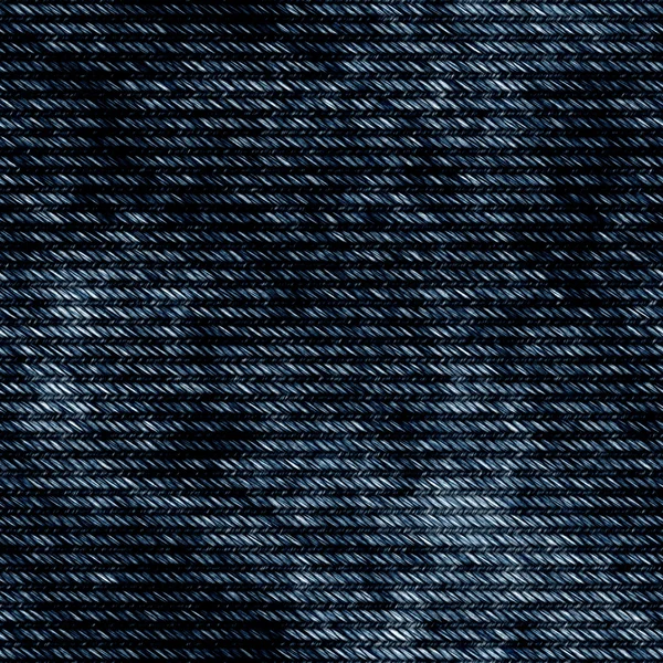 Seamless high quality dark blue jean texture — Stock Photo, Image
