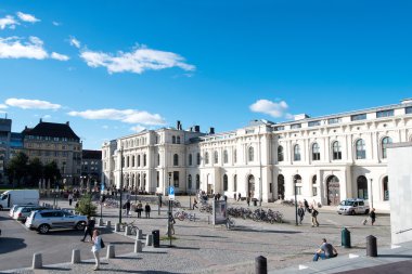 Oslo tren istasyonu square Downtown