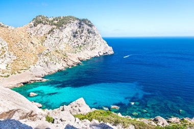mallorca Adaları güzel koyunda
