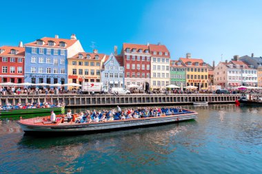 Nyhavn Kopenhag Danimarka