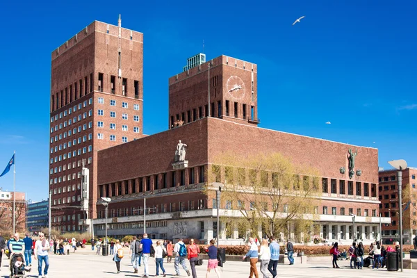 Hôtel de ville d'Oslo — Photo