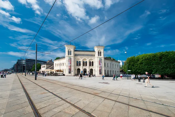 Oslo Norveç 'teki Nobel Barış Merkezi — Stok fotoğraf