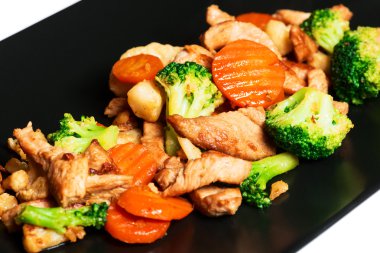 hazırlanan dilimlenmiş karşılamak ve sebze