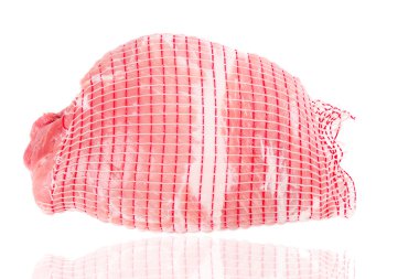 pişmemiş domuz rostosu