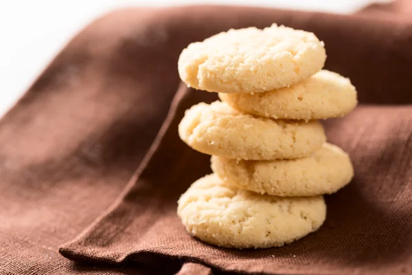 Cookies on napkin — Stock Photo, Image