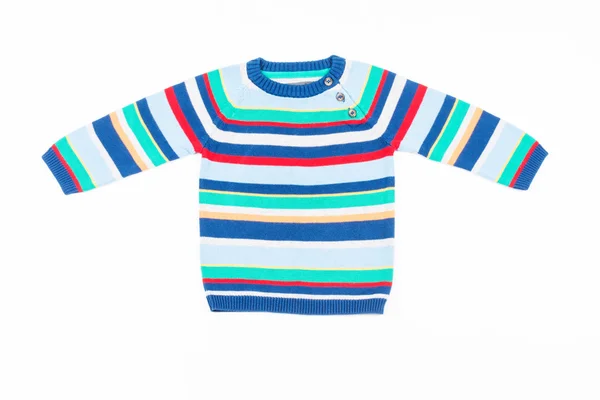 Dzieci pasiasty sweterek — Zdjęcie stockowe