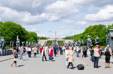 insanlar vigeland Park Oslo