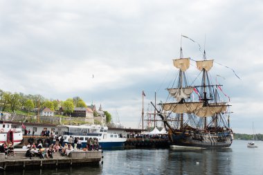 akershus yakınındaki Norveç Anayasa günü