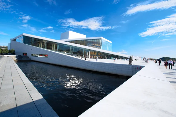 Opera w Oslo — Zdjęcie stockowe