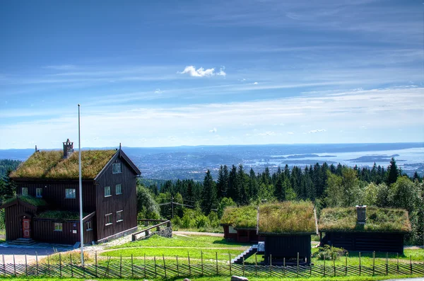 Панорама Осло — стоковое фото