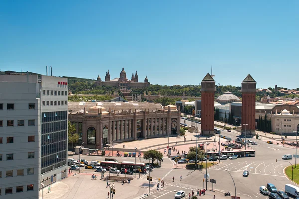 Placa de espanya národní muzeum — Stock fotografie