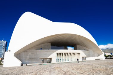 santa cruz tenerife İspanya geri Auditorium'da
