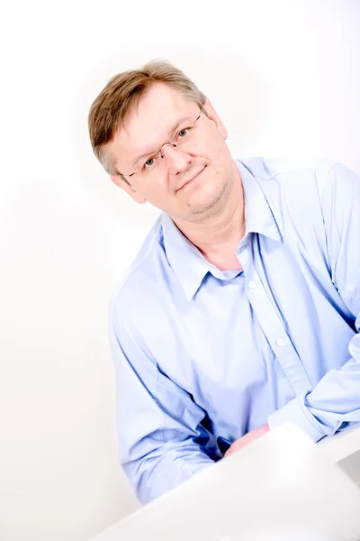 Man in glasses — Stock Photo, Image