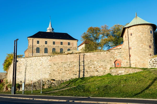 Akershus Festning no Outono — Fotografia de Stock