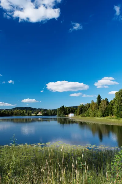 Lake at Dikemark, Norway — Stock Photo, Image