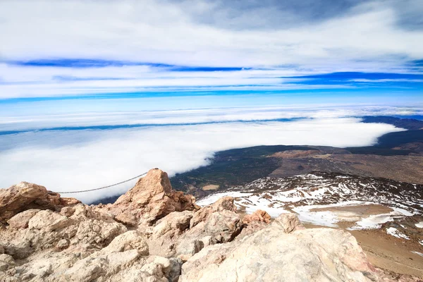 Parte superior del volcán Teide — Foto de Stock