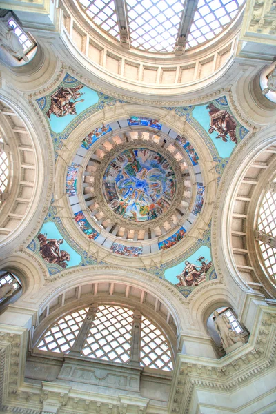 Ceiling of Museum Nacional dArt de Catalunya — Stock Photo, Image
