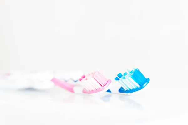 Cepillos de dientes — Foto de Stock