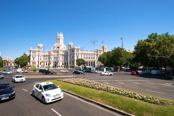Plaza de Cibeles Madrid — Stock fotografie
