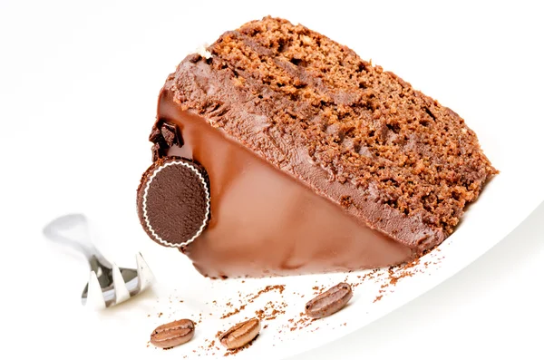 Schokoladenkuchen — Stockfoto