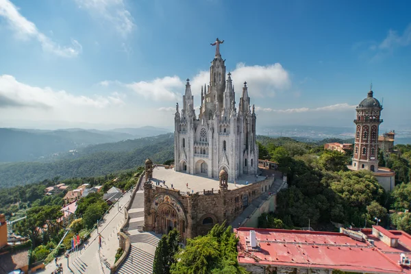 El Templo Expiatori del Sagrat Cor — Foto de Stock