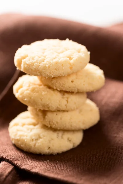 Cookies on napkin — Stock Photo, Image