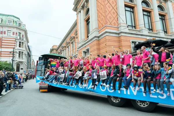 Європрайду парад в Осло — стокове фото