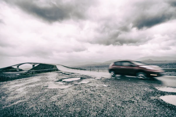 Atlantic road i Norge — Stockfoto