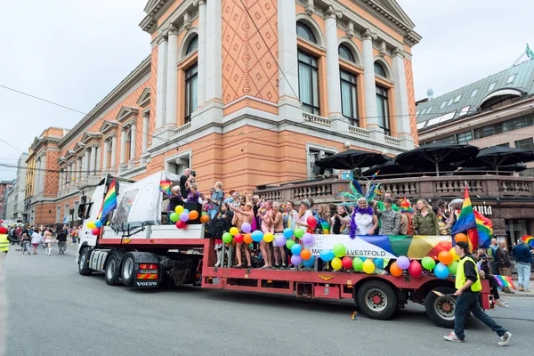 Європрайду парад в Осло — стокове фото
