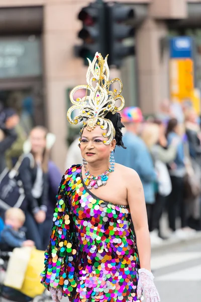 在奥斯陆 europride 游行 — 图库照片