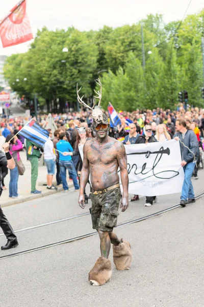 Europride parade in Oslo — Stockfoto