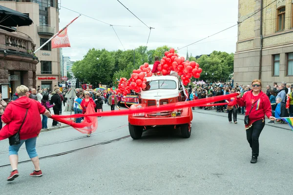 Desfile de Europride en Oslo — Foto de Stock