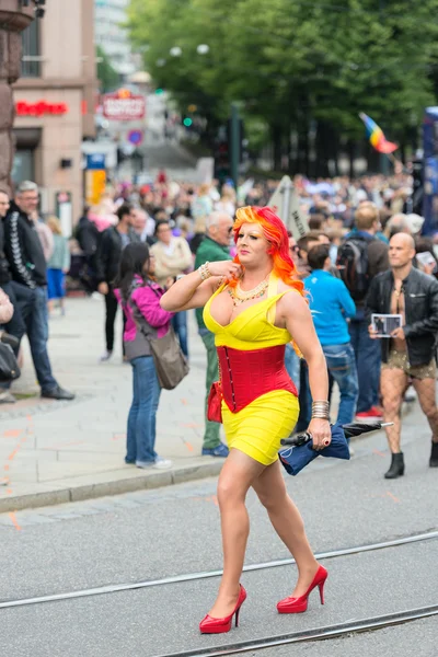 Desfile de Europride en Oslo — Foto de Stock