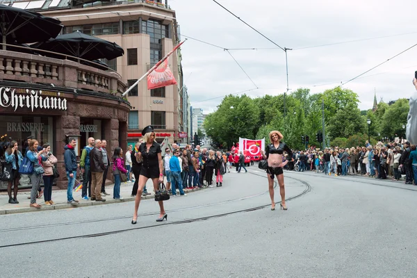 Desfile de Europride en Oslo — Foto de Stock