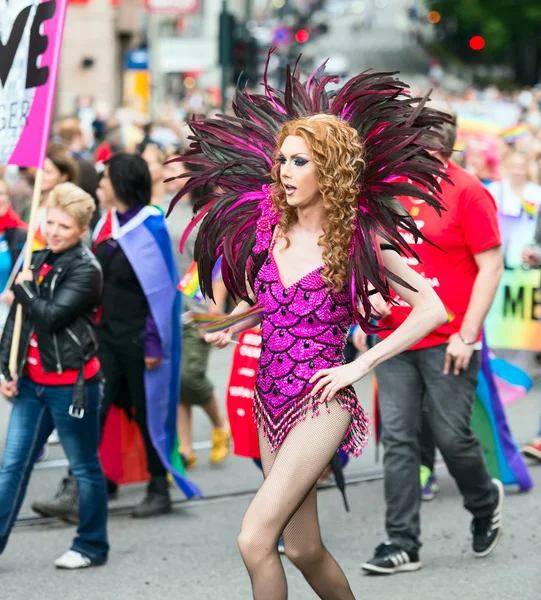 Europride parade in Oslo — Stockfoto