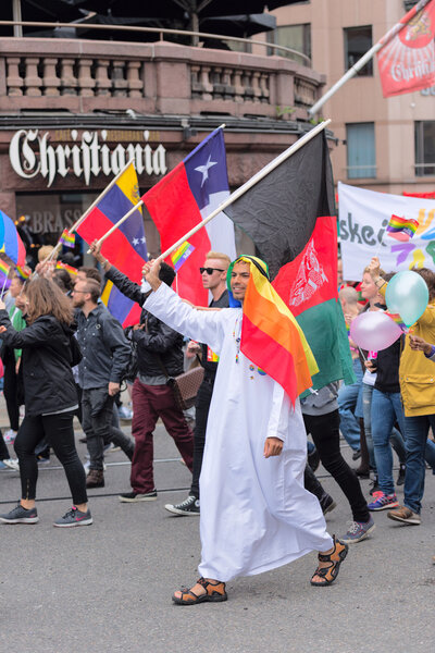 Europride parade in Oslo