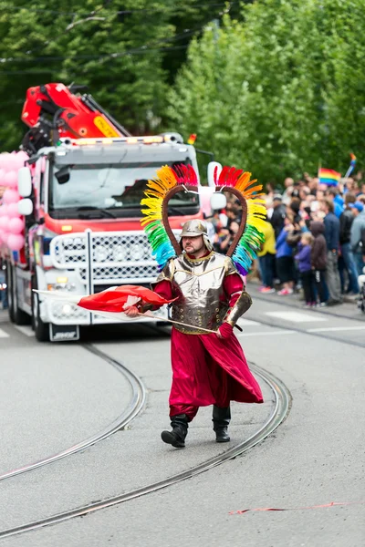 Парад Европрайда в Осло — стоковое фото