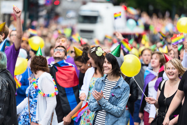 Europride parade in Oslo