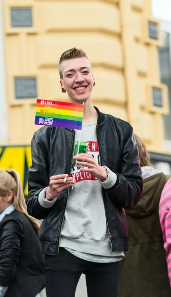 Joven gay hombre — Foto de Stock