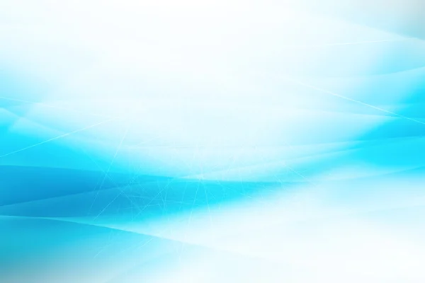Blå böjda linjer abstrakt bakgrund — Stockfoto