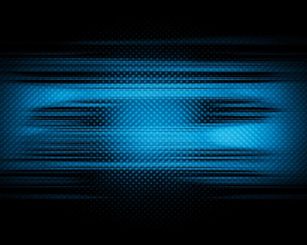 Blauwe donkere futuristische achtergrond — Stockfoto