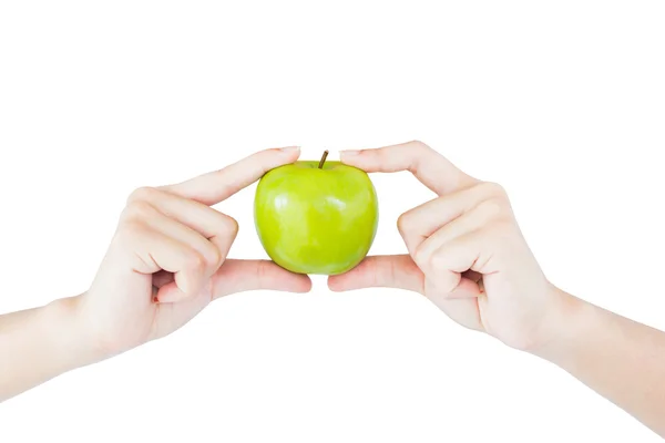 Hand showing an Apple — Stock Photo, Image
